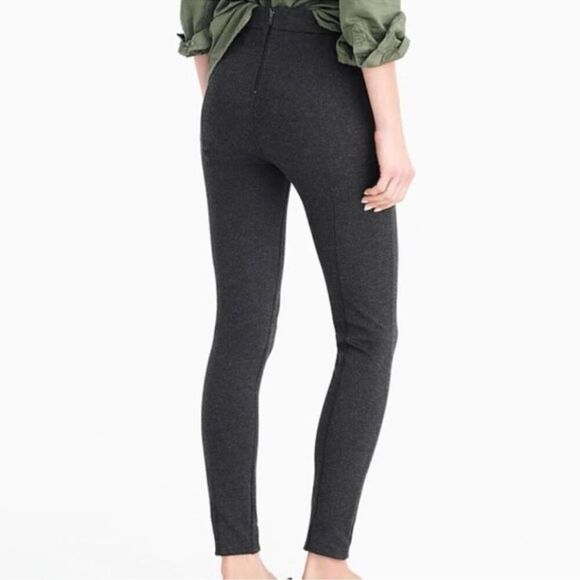 J Crew- Pixie Pont All Day Pant Stretch, Grey XL - Picture 5 of 14